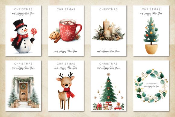 Christmas Card, Festive Greeting Cards: Illustrations Review