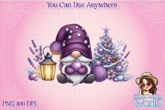 Christmas Gnomes Clipart PNG for Illustrations
