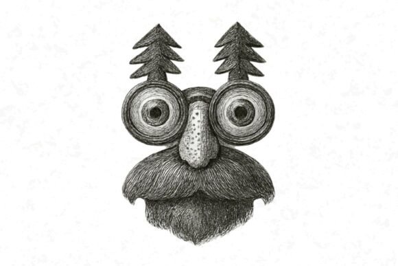 Christmas Mask PNG Clipart: Illustrations for Branding