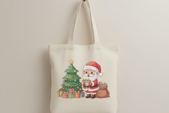 Cute Santa Christmas Tree Clipart: Editorial Illustrations Review