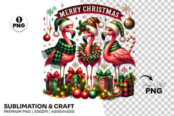 Flamingo Christmas Art: Sublimation PNG Review