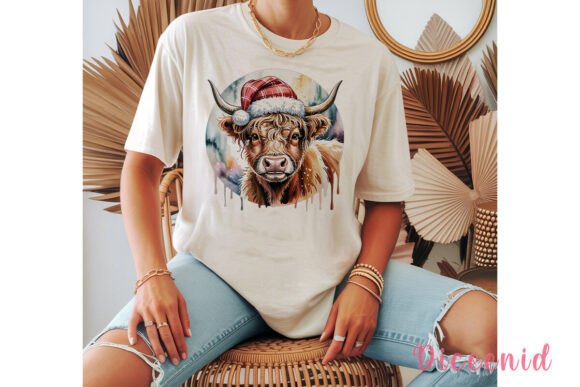 Highland Cow Christmas PNG Clipart Review