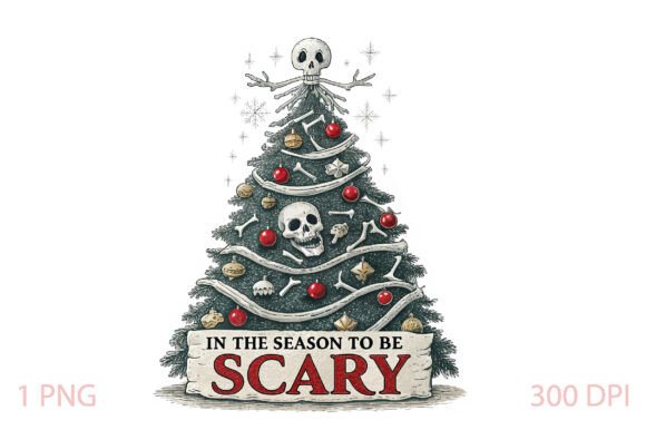 In the Season to Be Scary Christmas PNG Review
