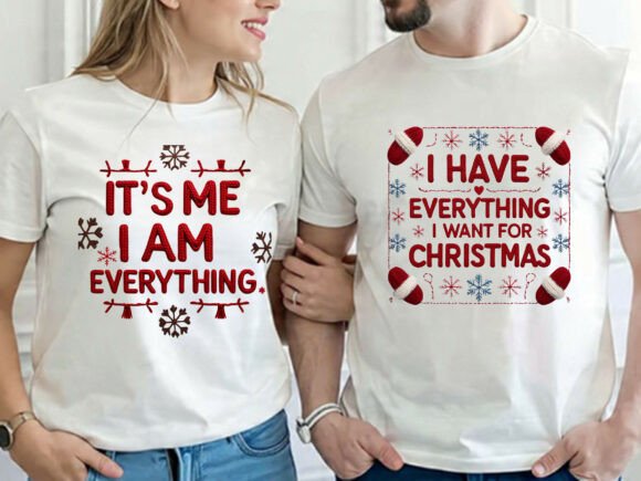 Reviewing Christmas Couple Quote Illustrations