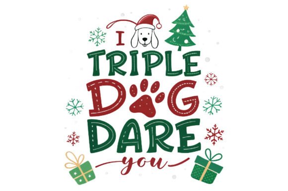 Reviewing The I Triple Dog Dare You Christmas PNG for Stitching