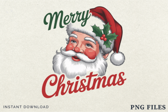 Vintage Santa PNG: Top Illustrations for Sellers